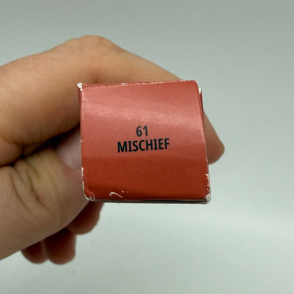 MAC Locked Kiss 24HR Lipstick 61 Mischief 0.06oz Matte Longwear Slim Stick